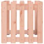 Planter with Douglas solid wood fence design 50x50x50 cm by , Pots and planters - Ref: Foro24-832455, Price: 27,35 €, Discoun...