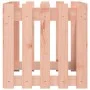 Planter with Douglas solid wood fence design 50x50x50 cm by , Pots and planters - Ref: Foro24-832455, Price: 27,09 €, Discoun...
