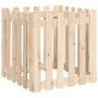 Planter with fence design solid pine wood 60x60x60 cm by , Pots and planters - Ref: Foro24-832457, Price: 33,47 €, Discount: %