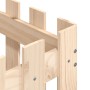 Pflanzgefäß mit Zaundesign aus massivem Kiefernholz 60x60x60 cm von , Töpfe und Pflanzgefäße - Ref: Foro24-832457, Preis: 33,...