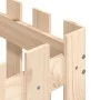Planter with fence design solid pine wood 60x60x60 cm by , Pots and planters - Ref: Foro24-832457, Price: 33,47 €, Discount: %
