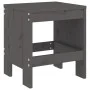 Gartentisch und Stühle 3-teilig aus massivem grauem Kiefernholz von , Gartensets - Ref: Foro24-3157705, Preis: 166,04 €, Raba...