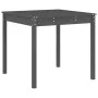 Gartentisch und Stühle 3-teilig aus massivem grauem Kiefernholz von , Gartensets - Ref: Foro24-3157705, Preis: 166,04 €, Raba...