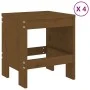 Garten-Essgruppe 5-teilig aus massivem honigbraunem Kiefernholz von , Gartensets - Ref: Foro24-3157718, Preis: 270,37 €, Raba...