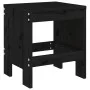 Juego de comedor de jardín 5 piezas madera maciza pino negro de , Conjuntos de jardín - Ref: Foro24-3157713, Precio: 245,94 €...