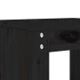Juego de comedor de jardín 5 piezas madera maciza pino negro de , Conjuntos de jardín - Ref: Foro24-3157713, Precio: 245,94 €...