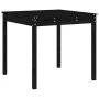 Juego de comedor de jardín 5 piezas madera maciza pino negro de , Conjuntos de jardín - Ref: Foro24-3157713, Precio: 245,94 €...