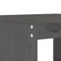 7-piece gray pine wood garden table and high stools set by , Garden sets - Ref: Foro24-3157753, Price: 484,65 €, Discount: %