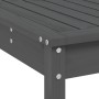 7-piece gray pine wood garden table and high stools set by , Garden sets - Ref: Foro24-3157753, Price: 491,53 €, Discount: %