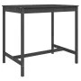 5-piece gray pine wood garden table and high stools set by , Garden sets - Ref: Foro24-3157747, Price: 334,38 €, Discount: %