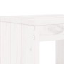 Garden table and high stools 9 pcs solid white pine wood by , Garden sets - Ref: Foro24-3157758, Price: 629,38 €, Discount: %