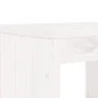 Garden table and high stools 9 pcs solid white pine wood by , Garden sets - Ref: Foro24-3157758, Price: 620,68 €, Discount: %