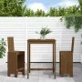 Garden table and high stools 3 pieces honey brown pine wood by , Garden sets - Ref: Foro24-3157766, Price: 239,89 €, Discount: %