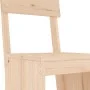 3-piece solid pine wood table and high stools set by , Garden sets - Ref: Foro24-3157793, Price: 192,89 €, Discount: %