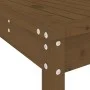 High garden table and stools 5 pieces honey brown pine wood by , Garden sets - Ref: Foro24-3157808, Price: 372,33 €, Discount: %
