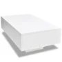 Weißer rechteckiger Couchtisch mit Glanz von vidaXL, Couchtisch - Ref: Foro24-244022, Preis: 130,28 €, Rabatt: %