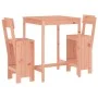 Garden table and chairs 3 pieces solid wood Douglas by , Garden sets - Ref: Foro24-3157798, Price: 202,51 €, Discount: %