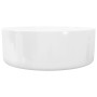 Round white ceramic sink 40x15 cm by vidaXL, Sinks - Ref: Foro24-142342, Price: 72,33 €, Discount: %