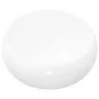 Round ceramic sink 40x15 cm white by vidaXL, Sinks - Ref: Foro24-142340, Price: 71,98 €, Discount: %