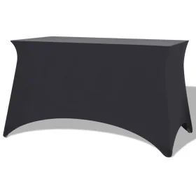 Funda elástica para mesa 2 uds 183x76x74 cm antracita de vidaXL, Fundas - Ref: Foro24-132040, Precio: 28,05 €, Descuento: %
