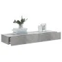 TV cabinet with LED lights 2 pcs concrete gray 60x35x15.5 cm by , TV Furniture - Ref: Foro24-842893, Price: 69,14 €, Discount: %