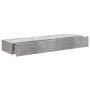 TV-Schrank mit LED-Leuchten 2 Stück betongrau 60x35x15,5 cm von , TV-Möbel - Ref: Foro24-842893, Preis: 63,44 €, Rabatt: %