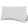 Elastic table cover 2 pcs 183x76x74 cm white by vidaXL, Covers - Ref: Foro24-132034, Price: 24,21 €, Discount: %
