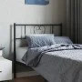Kopfteil aus schwarzem Metall, 100 cm von , Kopf- und Fußteile - Ref: Foro24-355492, Preis: 23,15 €, Rabatt: %