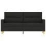 2-Sitzer-Sofa aus schwarzem Stoff, 140 cm von , Sofas - Ref: Foro24-359239, Preis: 216,06 €, Rabatt: %