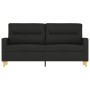2-seater black fabric sofa 140 cm by , Sofas - Ref: Foro24-359239, Price: 214,44 €, Discount: %