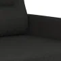Sofá de 2 plazas de tela negro 140 cm de , Sofás - Ref: Foro24-359239, Precio: 216,06 €, Descuento: %