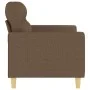 2 seater brown fabric sofa 120 cm by , Sofas - Ref: Foro24-359230, Price: 197,94 €, Discount: %