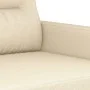 Sofa set with cushions 4 pieces cream fabric by , Sofas - Ref: Foro24-3201562, Price: 693,60 €, Discount: %