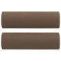 Sofa set with cushions 3 pieces brown fabric by , Sofas - Ref: Foro24-3201555, Price: 619,30 €, Discount: %