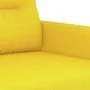 Sofa set with cushions 3 pieces light yellow fabric by , Sofas - Ref: Foro24-3201613, Price: 475,57 €, Discount: %