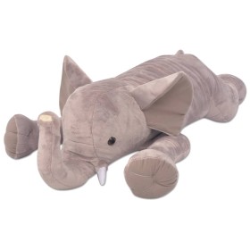 Elefante de peluche grande XXL 120 cm de vidaXL, Animales de peluche - Ref: Foro24-80193, Precio: 58,89 €, Descuento: %