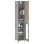 Concrete gray plywood sideboard 34.5x34x180 cm by , Sideboards - Ref: Foro24-3200373, Price: 93,92 €, Discount: %