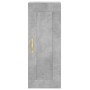 Aparador de madera contrachapada gris hormigón 34,5x34x180 cm de , Aparadores - Ref: Foro24-3200373, Precio: 94,88 €, Descuen...