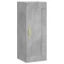 Betongraues Sperrholz-Sideboard 34,5 x 34 x 180 cm von , Sideboards - Ref: Foro24-3200437, Preis: 93,73 €, Rabatt: %