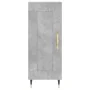 Betongraues Sperrholz-Sideboard 34,5 x 34 x 180 cm von , Sideboards - Ref: Foro24-3200437, Preis: 93,73 €, Rabatt: %