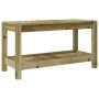 Gartenbank aus massivem Kiefernholz, 82,5 x 35 x 45 cm von , Gartenbänke - Ref: Foro24-832381, Preis: 72,22 €, Rabatt: %