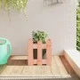 Pflanzgefäß mit Douglas-Massivholzzaundesign 30x30x30 cm von , Töpfe und Pflanzgefäße - Ref: Foro24-832445, Preis: 16,84 €, R...