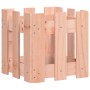 Planter with Douglas solid wood fence design 30x30x30 cm by , Pots and planters - Ref: Foro24-832445, Price: 23,12 €, Discoun...
