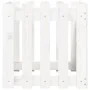 Planter fence design solid white pine wood 50x50x50 cm by , Pots and planters - Ref: Foro24-832453, Price: 30,69 €, Discount: %
