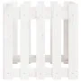 Planter fence design solid white pine wood 50x50x50 cm by , Pots and planters - Ref: Foro24-832453, Price: 30,69 €, Discount: %