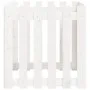 Planter fence design solid white pine wood 60x60x60 cm by , Pots and planters - Ref: Foro24-832458, Price: 39,42 €, Discount: %