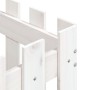 Pflanzzaun-Design aus massivem weißem Kiefernholz, 60 x 60 x 60 cm von , Töpfe und Pflanzgefäße - Ref: Foro24-832458, Preis: ...