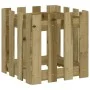 Fence design planter impregnated pine wood 40x40x40 cm by , Pots and planters - Ref: Foro24-832451, Price: 22,60 €, Discount: %