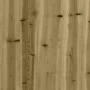 Fence design planter impregnated pine wood 40x40x40 cm by , Pots and planters - Ref: Foro24-832451, Price: 22,60 €, Discount: %