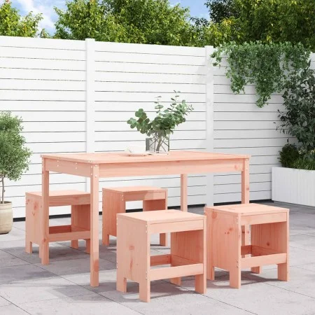 5-teiliges Garten-Essset aus massivem Douglas-Holz von , Gartensets - Ref: Foro24-3157720, Preis: 240,09 €, Rabatt: %